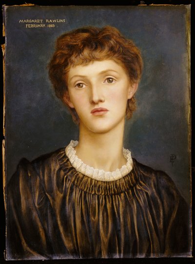 Portrett av Margaret Rawlins, 1883 av Evelyn De Morgan