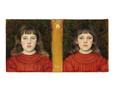 Portretter av Alice Mildred og Winifred Julia Spencer Stanhope, 1884 av Evelyn De Morgan