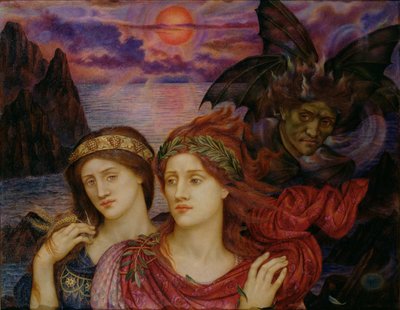 Visjonen, 1914 av Evelyn De Morgan