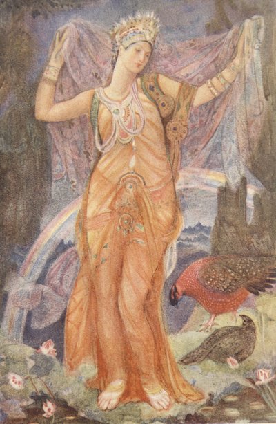 The Mother Goddess Ishtar, illustrasjon fra 