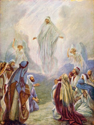 Ascension (farge litho) av Evelyn Stuart Hardy