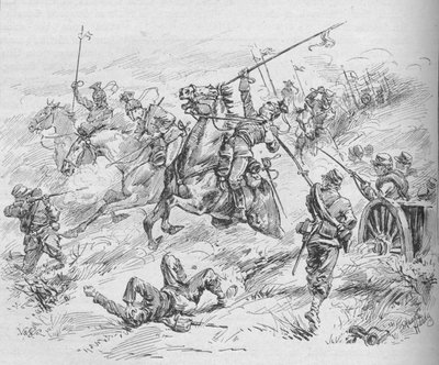 Anklagen for den 16. Uhlans, 1902 av Evelyn Stuart Hardy