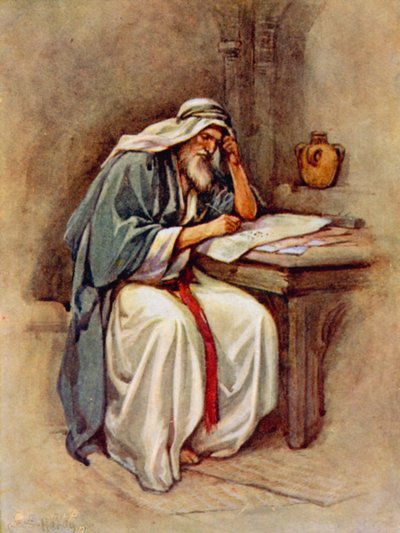 Evangeliet for hedningene (farge litho) av Evelyn Stuart Hardy