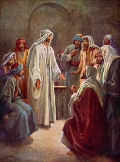 The Risen Lord (farge litho) av Evelyn Stuart Hardy