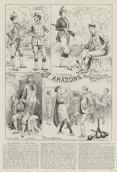 The Amazons, på Court Theatre av Everard Hopkins
