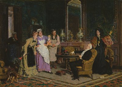 Anklagen (olje) av Evert Jan Boks