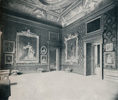 Dronning Carolines tegnestue, ved Kensington Palace, ca 1899, 1901 av Eyre and Spottiswoode