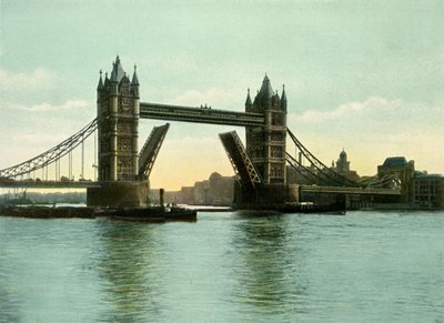 Tower Bridge, ca 1900-tallet. av Eyre and Spottiswoode