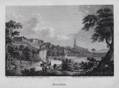 Malton (gravering) av F. (after) Nicholson