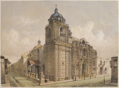 Church of La Merced, Lima, illustrasjon fra 