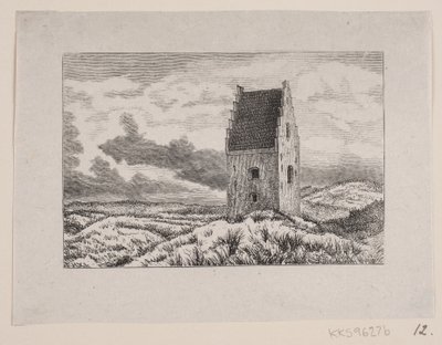 Den sandede kirken på Skagen av F. Hendriksen
