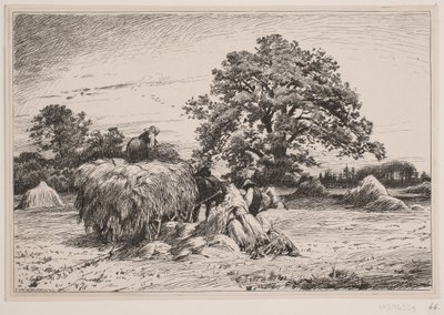 Høstlandskap av F. Hendriksen