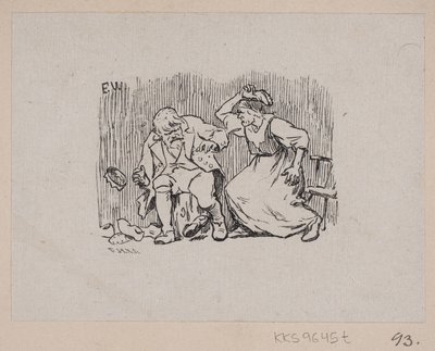 Illustrasjon for "Askepott som fikk prinsessen til å lyve" av F. Hendriksen
