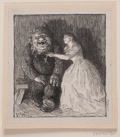 Illustrasjon for "The Follower" av F. Hendriksen