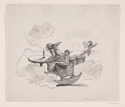 Illustrasjon for Grundtvig: "Den signerte dagen" av F. Hendriksen