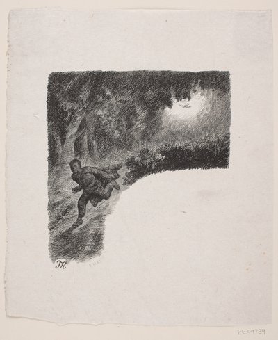 Illustrasjon for "The Golden Bird" av F. Hendriksen