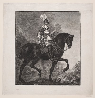 Karel van Mander: Christian IV til hest av F. Hendriksen
