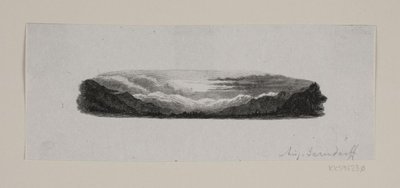 Vignetten. Snødekte fjell av F. Hendriksen