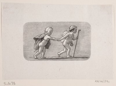 Vignett for "Gjennom Frankrike" av F. Hendriksen