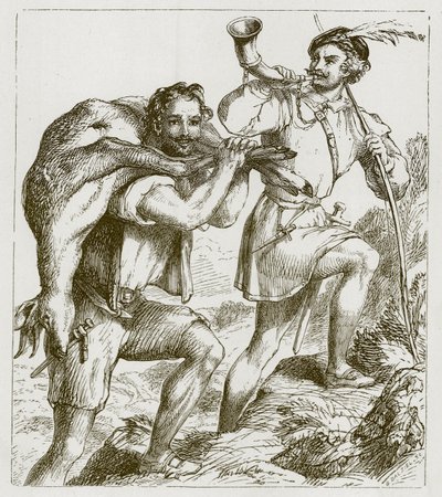 Robin Hood og Lille John av F. Tayler