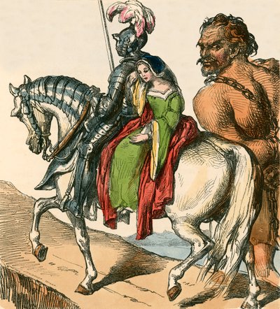 Sir Bevis og Josyan leder Ascapart av F. Tayler