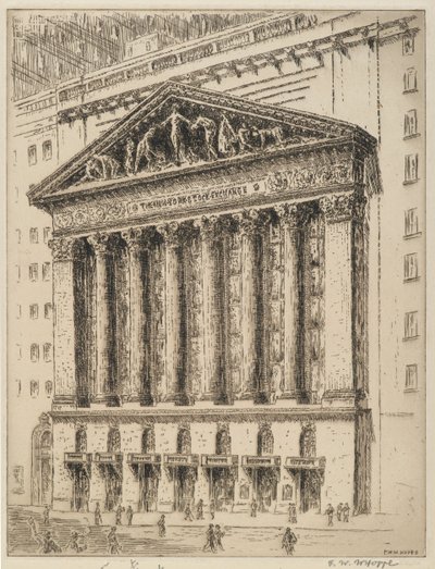 New York-børsen av F. W. W. Hoppe