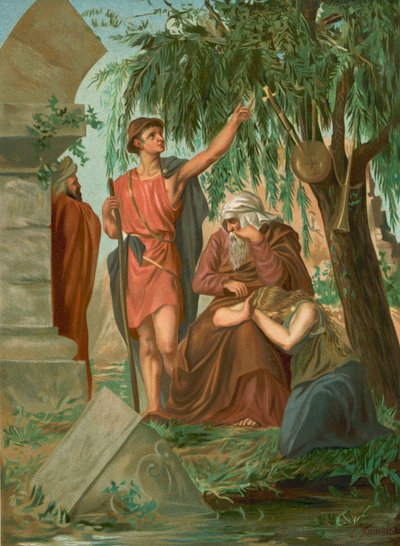 jøder fanget i Babylon av F. Xumetra
