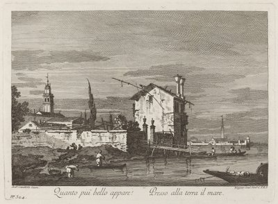 Jo vakrere det ser ut... av Fabio Berardi after Canaletto