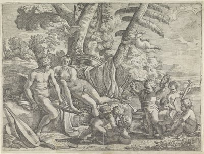 Venus og Merkur av Fabrizio Chiari