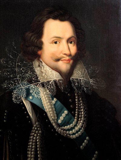 Portrett av George Villiers av Fanny Robert