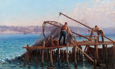 Fiskerne av Fausto Zonaro