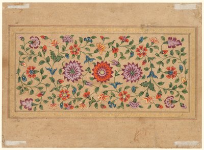 aScrolling Floral Vines, 1755. av Fayzullah