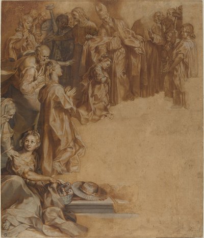 Presentasjonen av jomfruen i tempelet av Federico Barocci