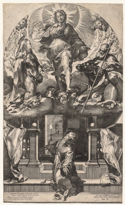 Visjonen til St. Frans av Federico Barocci