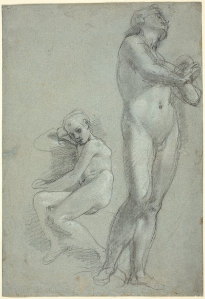 To nakne ungdommer [recto] av Federico Barocci