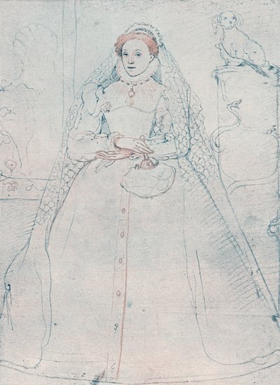 Elizabeth I, dronning av England og Irland, 1575 av Federico Zuccaro