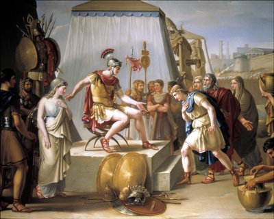 Scipios avholdenhet, 1800-tallet (olje på lerret) av Federico de Madrazo y Kuntz