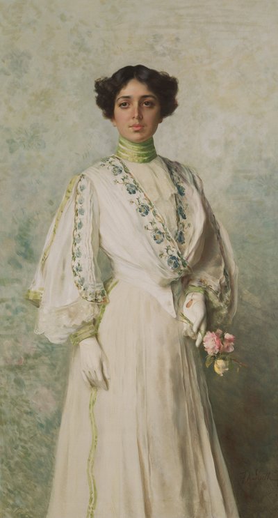 Portrett av Giulia Rosaitricca av Federigo Andreotti