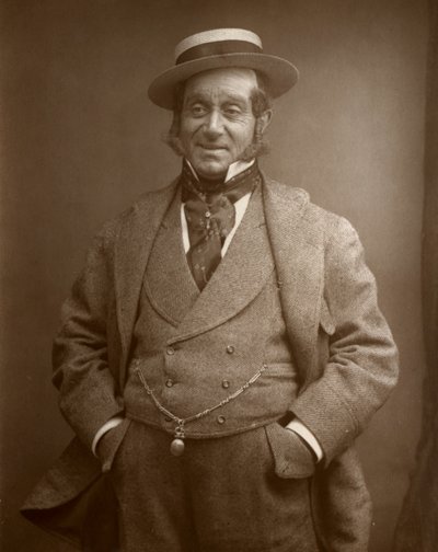 David James , britisk skuespiller, 1884 av Fehrenbach