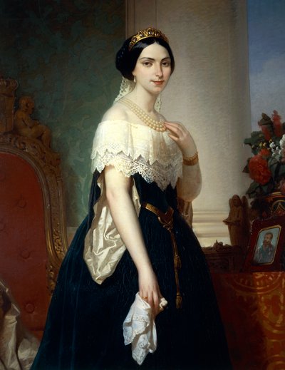 Portrett av Adelaide av Østerrike (Milano av Felice Barucco