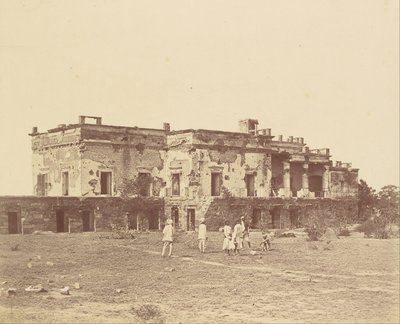 Hindu Navs hus av Felice Beato