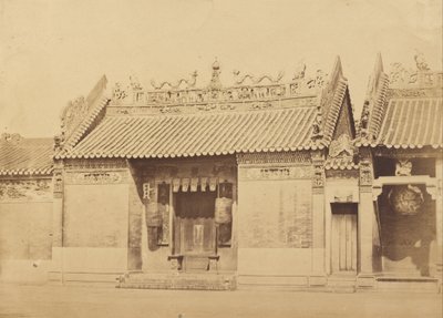 Joss House, Kanton av Felice Beato