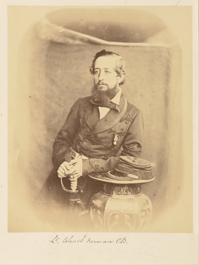 Oberstløytnant Norman, C.B. av Felice Beato