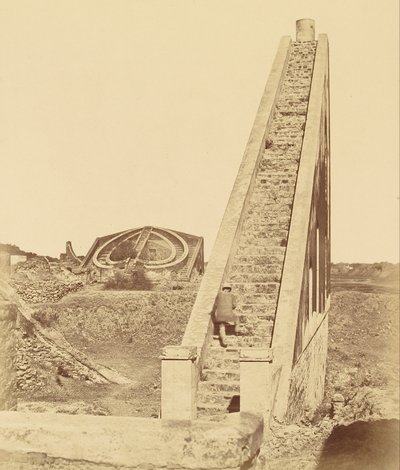 Old Observatory nær Delhi av Felice Beato