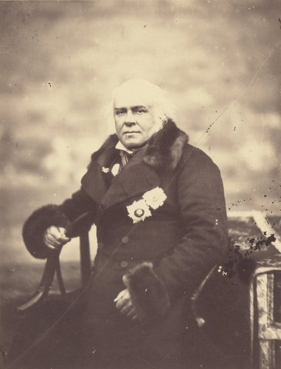 Portrett av Lord Elgin, fullmektig og ambassadør, som signerte traktaten av Felice Beato