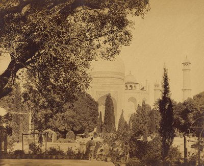 Taj Mahal av Felice Beato