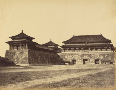 Det store keiserlige vinterpalasset, Pekin, 29. oktober 1860 av Felice Beato