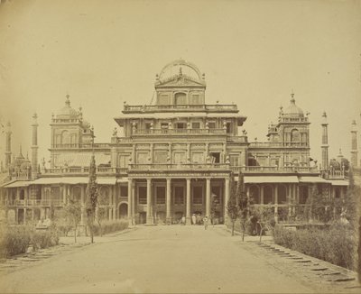 Kongens palass i Kaiserbagh av Felice Beato