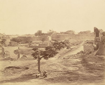 Vannbastion og brudd av Felice Beato