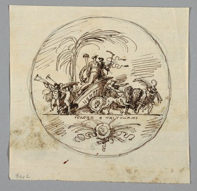 Ceres og Triptolemus av Felice Giani